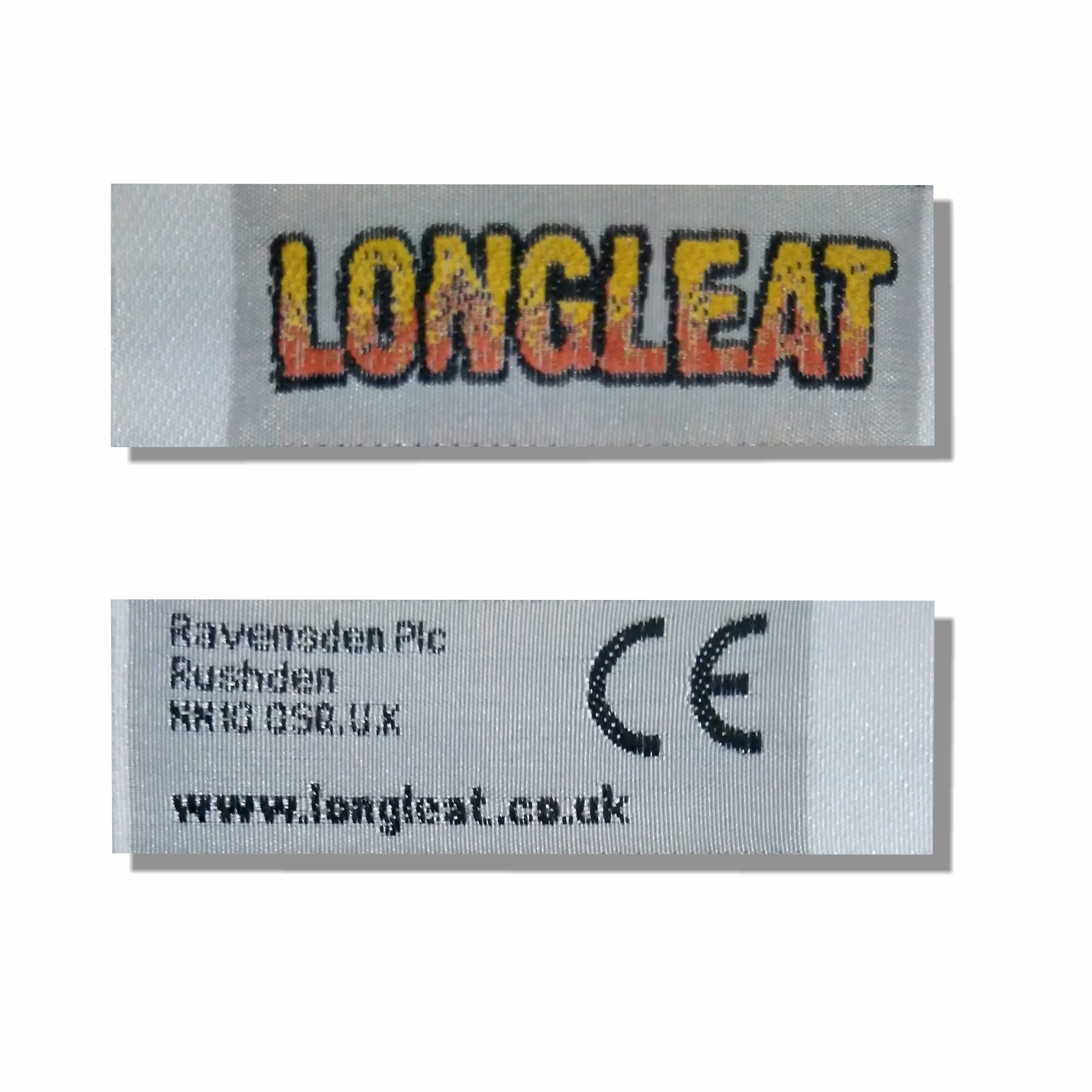 Woven double-sided label